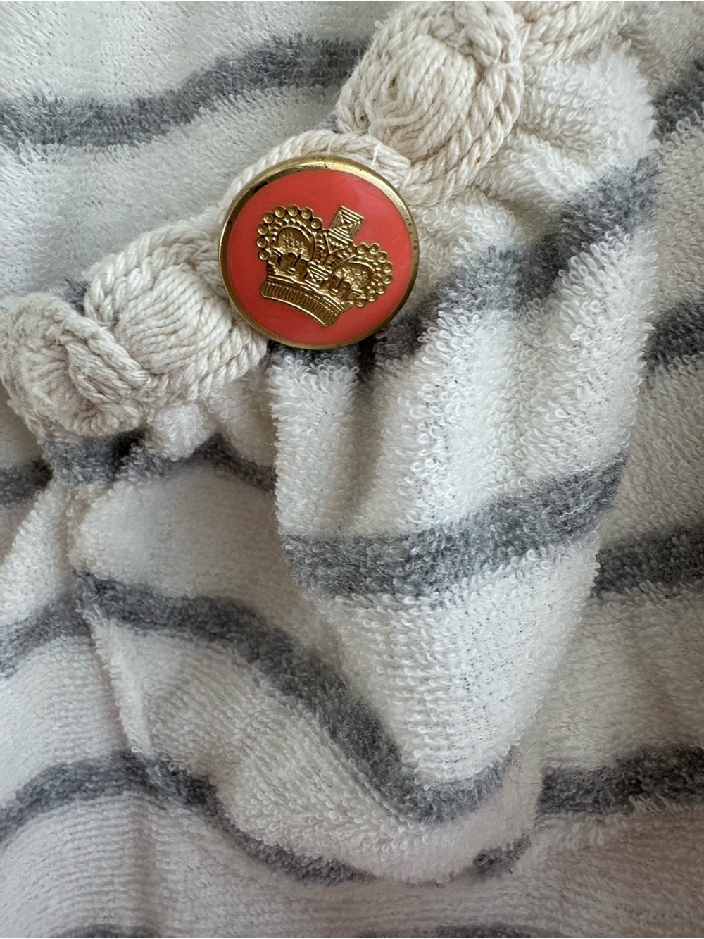 Juicy couture striped vintage zip hooded jacket - Picture 3 of 5